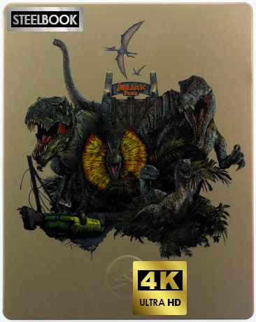 Jurassic Park Trilogy (Limited) (steelbook) [3xBlu-Ray 4K]