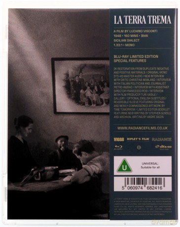 La Terra Trema (Limited) (Ziemia drży) [Blu-Ray]