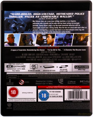 Lethal Weapon (Zabójcza broń) [Blu-Ray 4K]