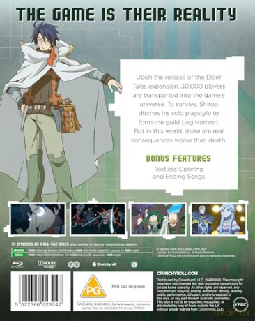 Log Horizon - Season 1 [4xBlu-Ray]