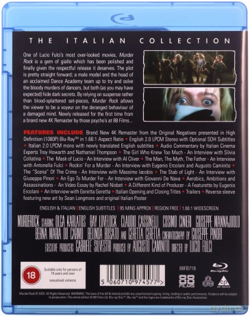 Murder Rock [Blu-Ray]