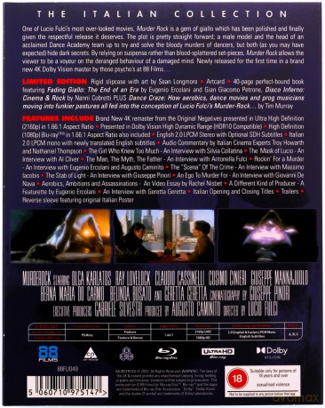 Murder Rock (Deluxe) [Blu-Ray 4K]+[Blu-Ray]