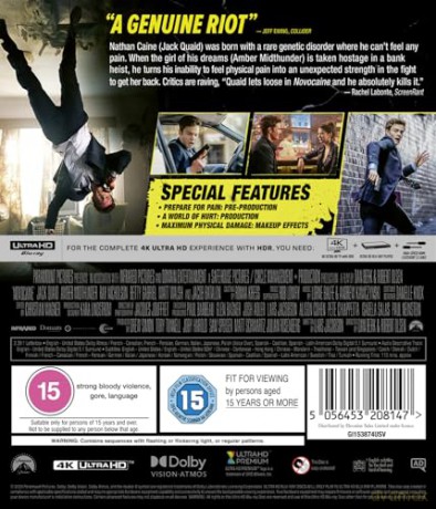 Novocaine (Nowokaina) [Blu-Ray 4K]