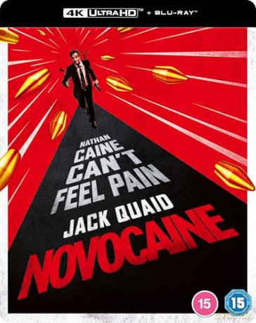 Novocaine (steelbook) (Nowokaina) [Blu-Ray 4K]+[Blu-Ray]