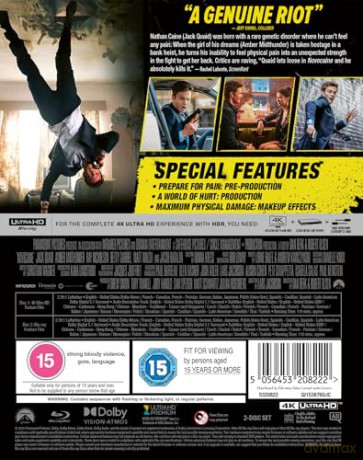 Novocaine (steelbook) (Nowokaina) [Blu-Ray 4K]+[Blu-Ray]