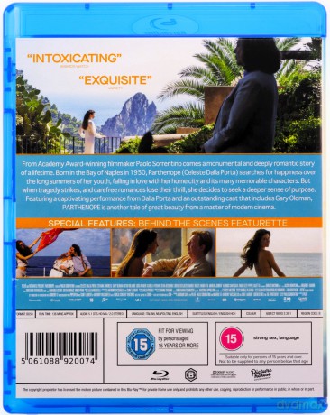 Parthenope (Bogini Partenope) [Blu-Ray]