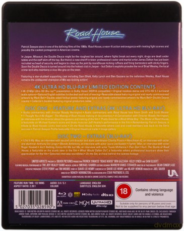Road House (Limited) (Wykidajło) [Blu-Ray 4K]+[Blu-Ray]