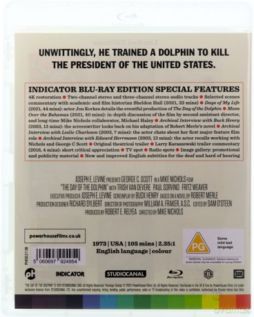 The Day Of The Dolphin (Dzień delfina) [Blu-Ray]
