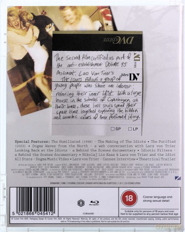 The Idiots (Idioci) [Blu-Ray]