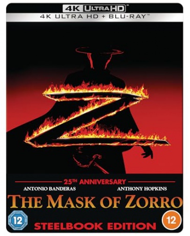 The Mask Of Zorro (steelbook) (Maska Zorro) [Blu-Ray 4K]+[Blu-Ray]