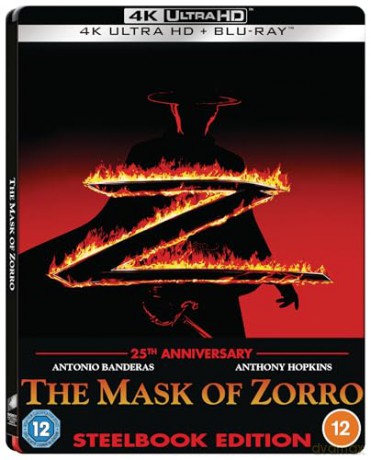 The Mask Of Zorro (steelbook) (Maska Zorro) [Blu-Ray 4K]+[Blu-Ray]