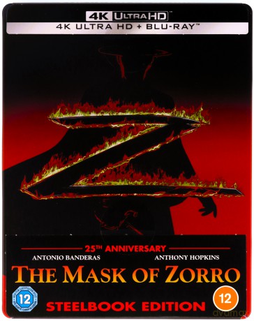 The Mask Of Zorro (steelbook) (Maska Zorro) [Blu-Ray 4K]+[Blu-Ray]