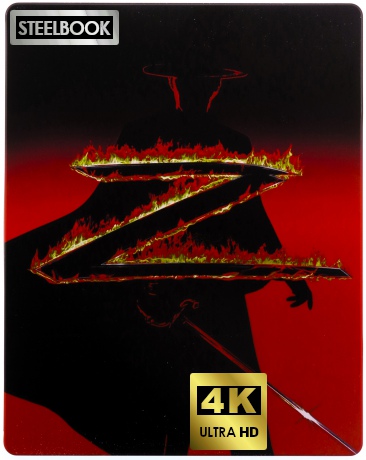 The Mask Of Zorro (steelbook) (Maska Zorro) [Blu-Ray 4K]+[Blu-Ray]