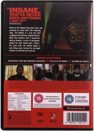 The Monkey (Małpa) [DVD]