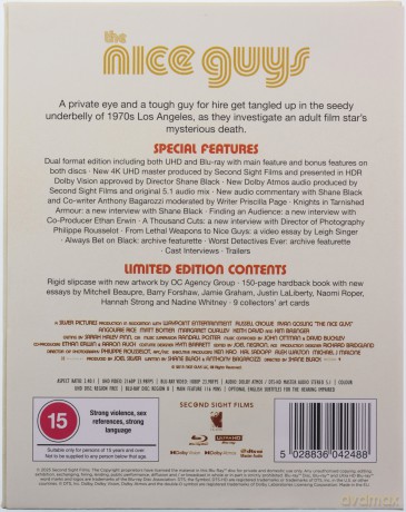The Nice Guys (Limited) (Nice Guys. Równi goście) [BOX] [Blu-Ray 4K]+[Blu-Ray]