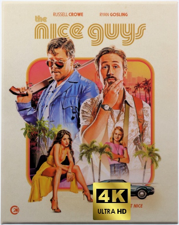 The Nice Guys (Limited) (Nice Guys. Równi goście) [BOX] [Blu-Ray 4K]+[Blu-Ray]
