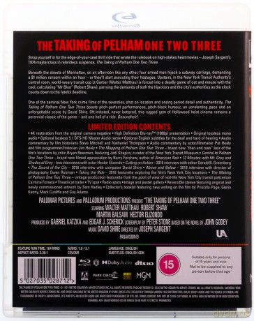 The Taking Of Pelham One Two Three (Limited) (Długi postój na Park Avenue) [Blu-Ray]
