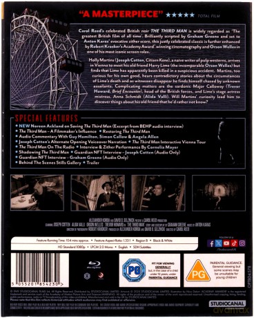 The Third Man (Trzeci człowiek) [Blu-Ray]