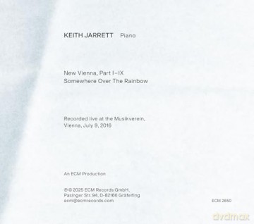 Keith Jarrett: New Vienna - At The Musikverein 2016 [CD]