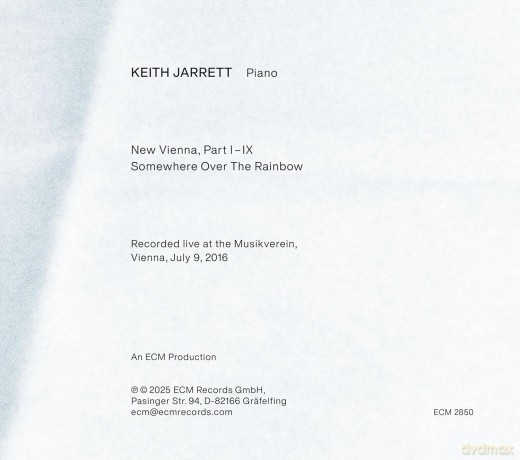 Keith Jarrett: New Vienna - At The Musikverein 2016 [Winyl]