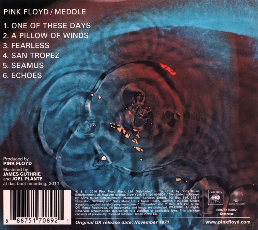 Pink Floyd: Meddle [CD]