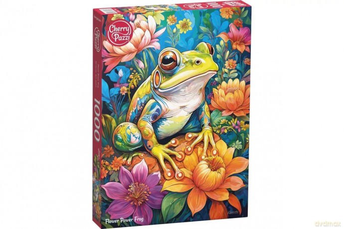 CHERRYPAZZI 1000 el. Flower Power Frog 31100 [PUZZLE]