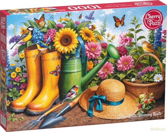 CHERRYPAZZI 1000 el. Golden Boots Blooming Roots 31087 [PUZZLE]