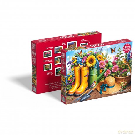 CHERRYPAZZI 1000 el. Golden Boots Blooming Roots 31087 [PUZZLE]