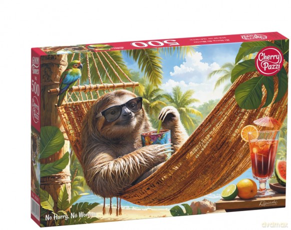 CHERRYPAZZI 500 el. No Hurry No Worries 20302 [PUZZLE]