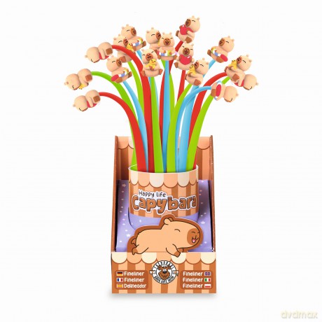 Cienkopis Kapibara 1szt.mix