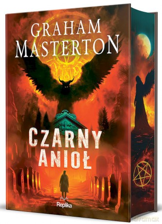 Czarny anioł (ilustrowane brzegi) - Graham Masterton [KSIĄŻKA]