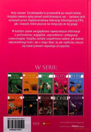 Encyklopedia kotów rasowych - Małgorzata Młynek [KSIĄŻKA]