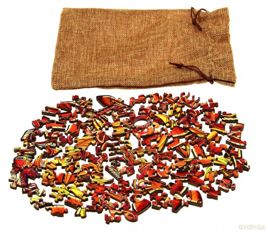 EUREKA 103 el. drewniane kolorowe Koń [PUZZLE]