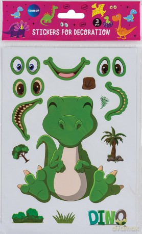 Naklejki ozdobne Stwórz Dinozaura