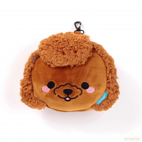 Poduszka podróżna z maską na oczy Pudel Gigi-Adoramals CUSH351