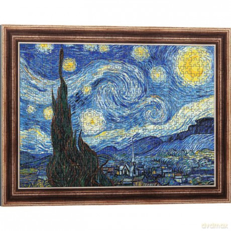 TREFL 500 el. Puzzlorama Gwieździsta Noc Vincent van Gogh 37544 [PUZZLE]