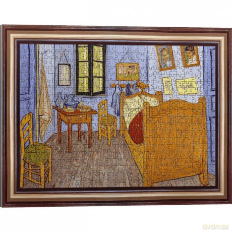 TREFL 500 el. Puzzlorama Pokój Van Gogha w Arles Vincent Van Gogh 37545 [PUZZLE]