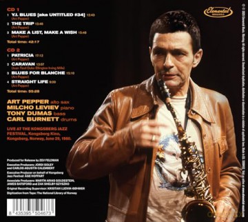 Art Pepper: An Afternoon In Norway [CD]