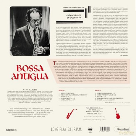 Paul Desmond: Bossa Antigua (+2 Bonus Tracks) (Limited) [Winyl]
