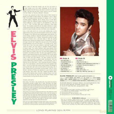 Elvis Presley: Debut Album (Limited Crystal Clear) (+4 Bonus Tracks) [Winyl]