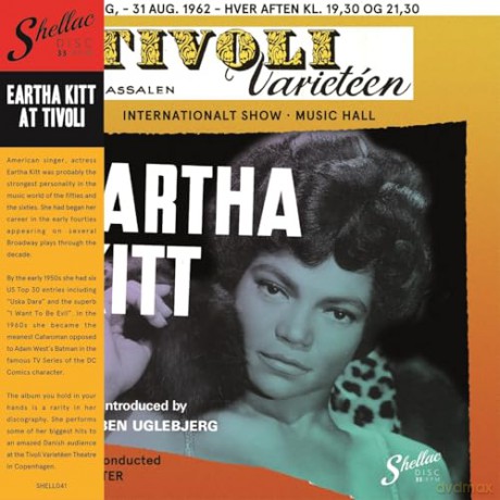 Eartha Kitt: Eartha Kitt At Tivoli [Winyl]