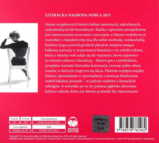 Jawne tajemnice - Alice Munro [Audiobook]