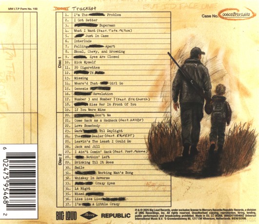 Morgan Wallen: Im The Problem [CD]