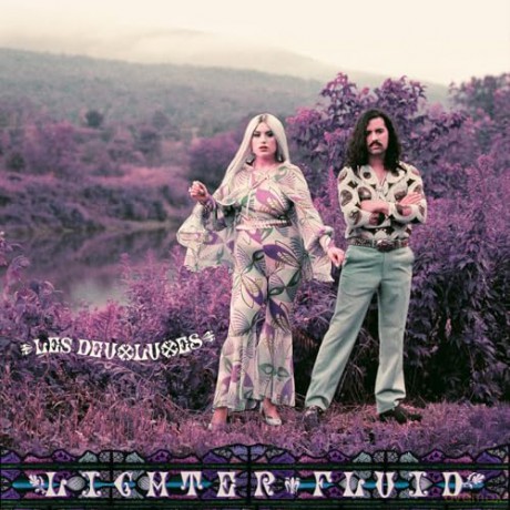 Les Deuxluxes: Lighter Fluid (Purple/White Splatter) [Winyl]
