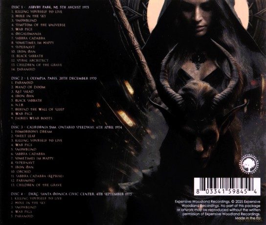 Black Sabbath: Live To Die [CD]