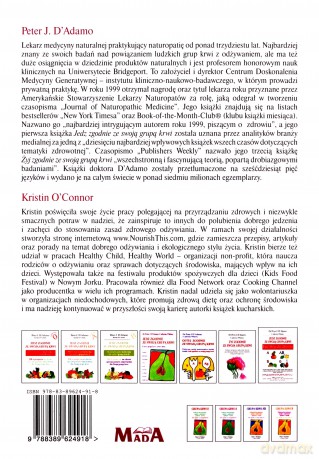Jedz zgodnie ze swoją grupą krwi. Osobista książka kucharska dla osób z grupą krwi AB [KSIĄŻKA]