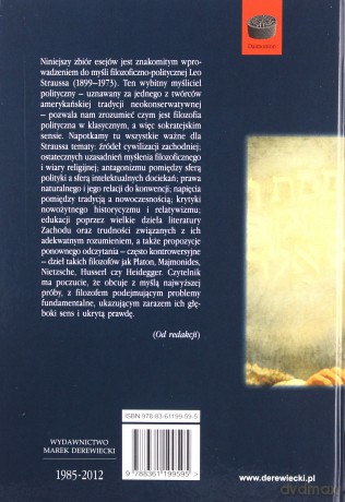 Jerozolima i Ateny oraz inne eseje z filozofii politycznej - Leo Strauss [KSIĄŻKA]