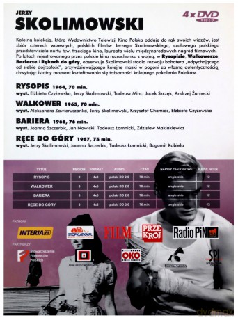 Jerzy Skolimowski (zestaw 4 filmów) [4DVD]