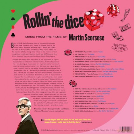 Rollin The Dice - Music From The Films Of Martin Scorsese (Limited Green) [Winyl]