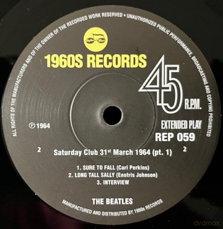 Beatles: Saturday Club 31st March 1964 (Pt. 1) [Winyl]
